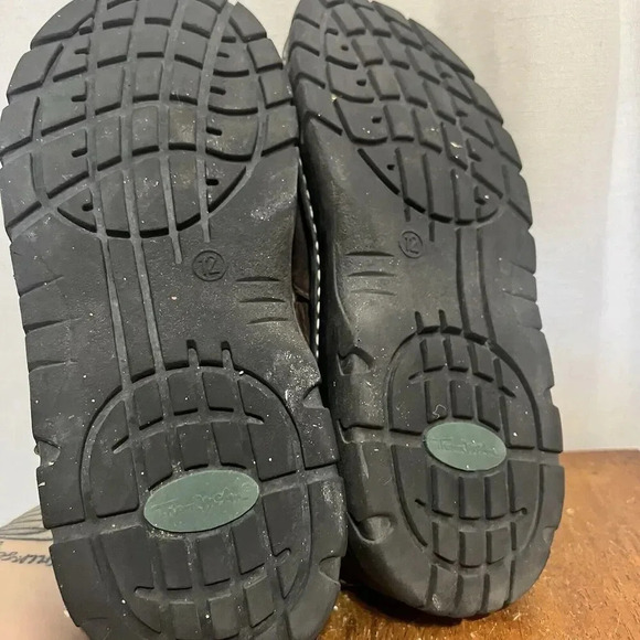 Thom Mcan Mens Sandals Size 12 Brown Leather Strap Fisherman Slingback Shoe Wide - Picture 4 of 13